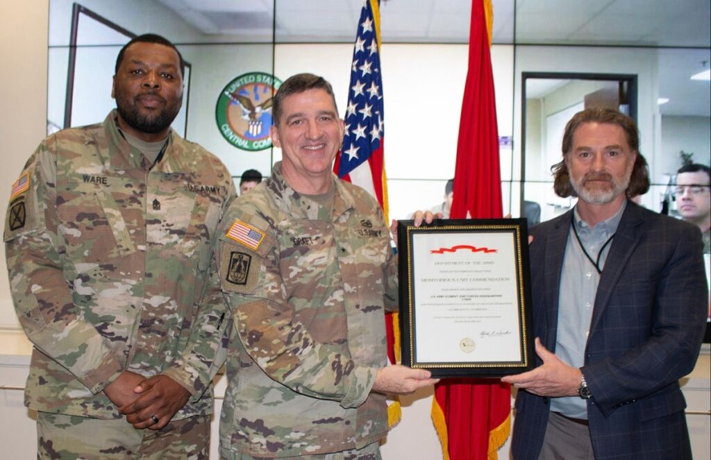 Joint Force Headquarters-Cyber (Army) earns two Meritorious Unit Citations for its service