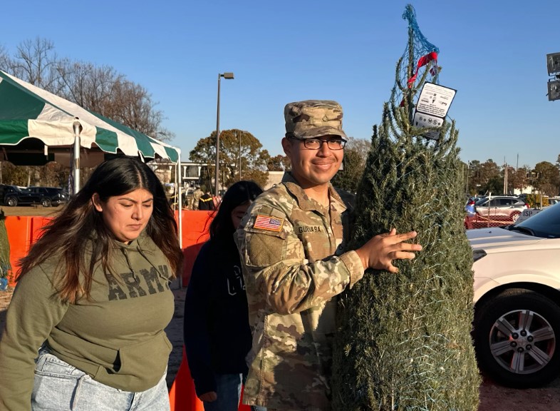 Fort Eisenhower celebrates the holiday season with Trees for Troops