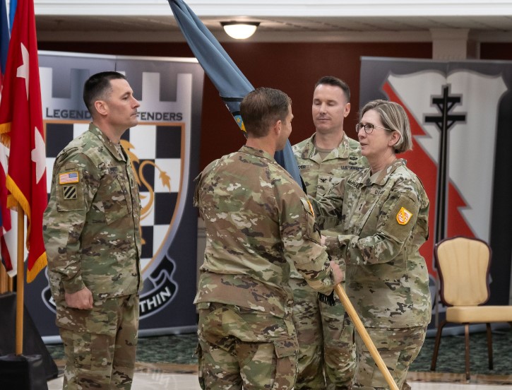 Cyber Protection Brigade (CPB) - change of command ceremony