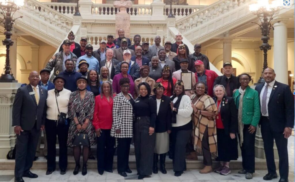 Augusta veterans visit state capitol